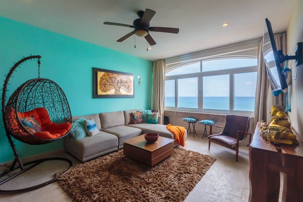 Vacation Rental Isla Mujeres -Taste of Isla- Isla 33 Condo - Living Room