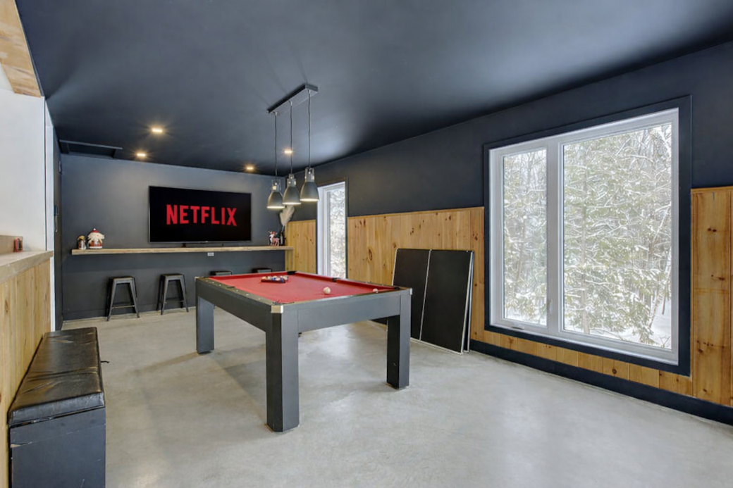 Salle de jeux familiale