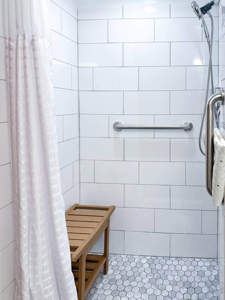 Walk-in shower