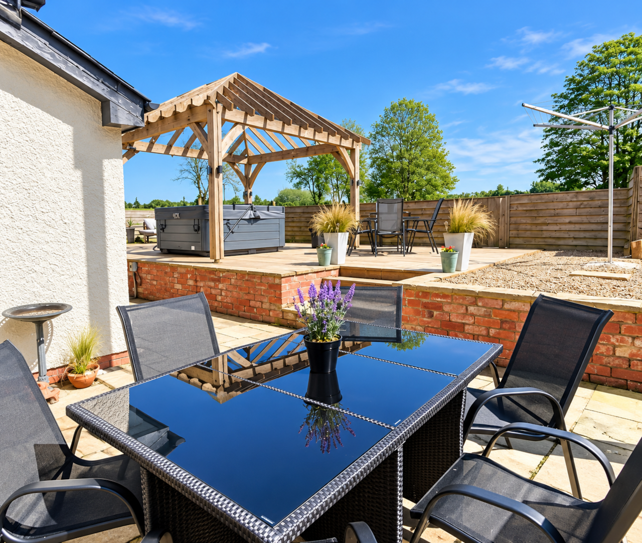 Outside Dining Area
