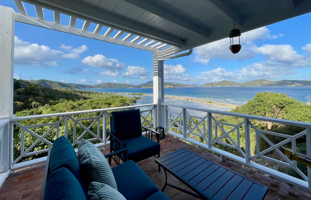 View from top deck overlooking Johnson Reef