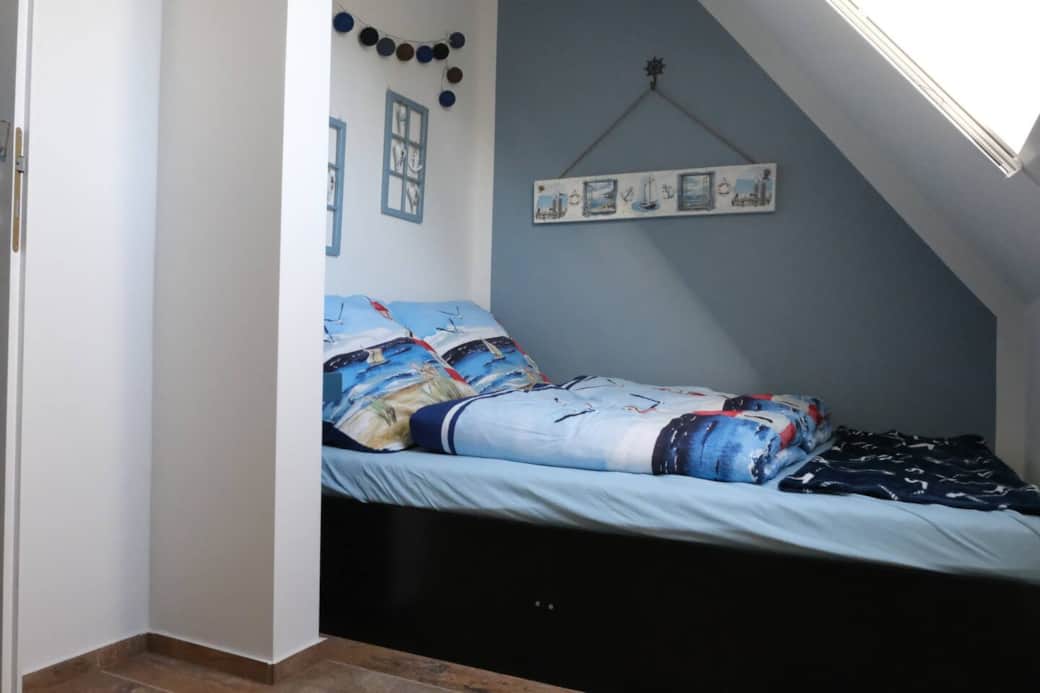 Schlafzimmer 2 mit Doppelbett (140 cm Breite) Schlafzimmer 2 mit Doppelbett (140 cm Breite)