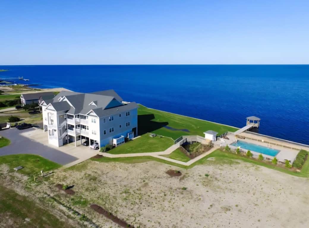 Front Aerial View