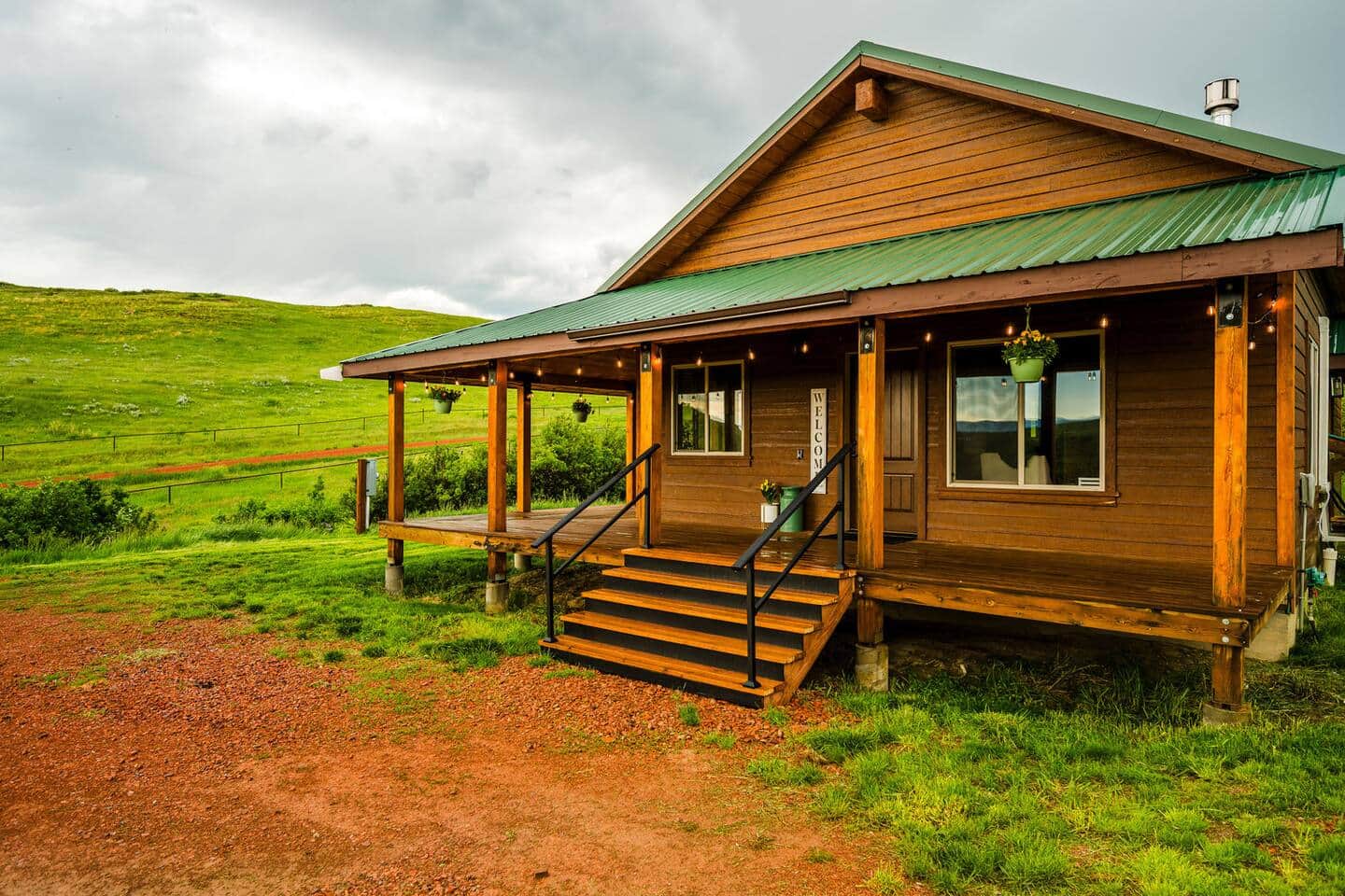 Magpie Cabin evening