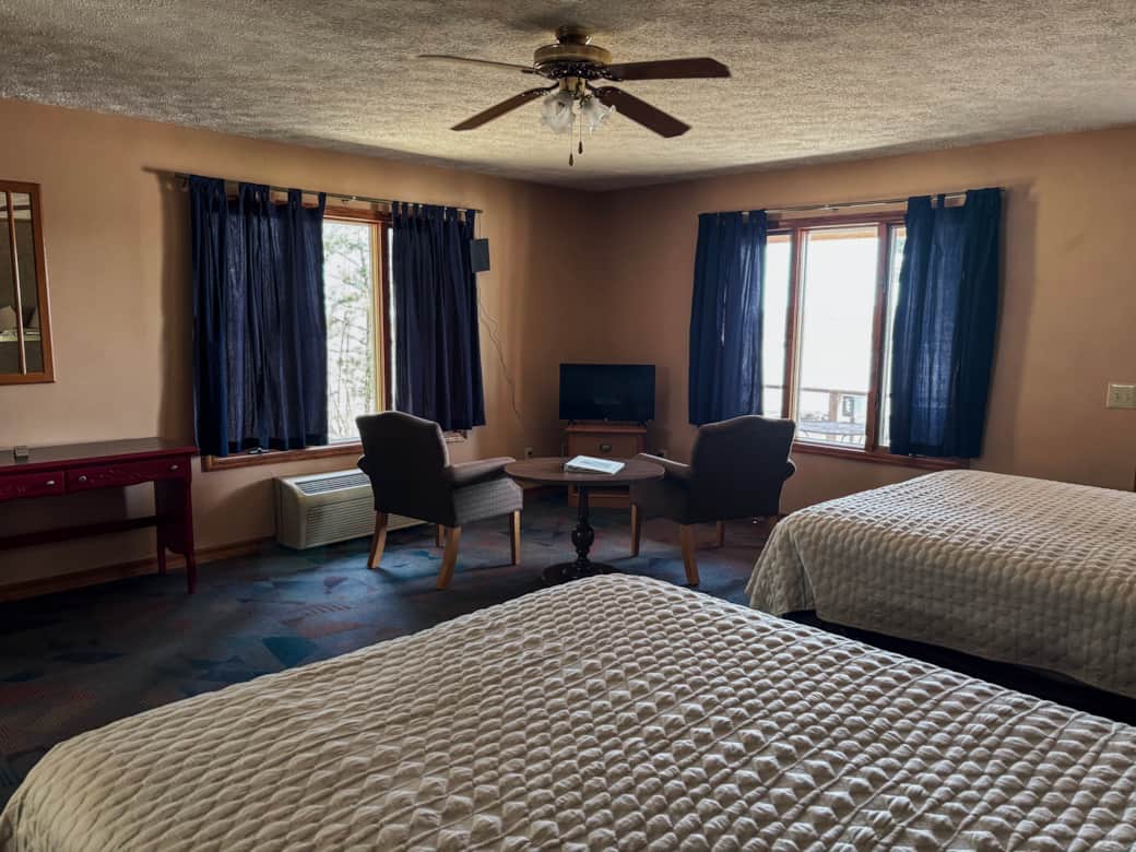 Bedroom/Living in Duplex Unit 1