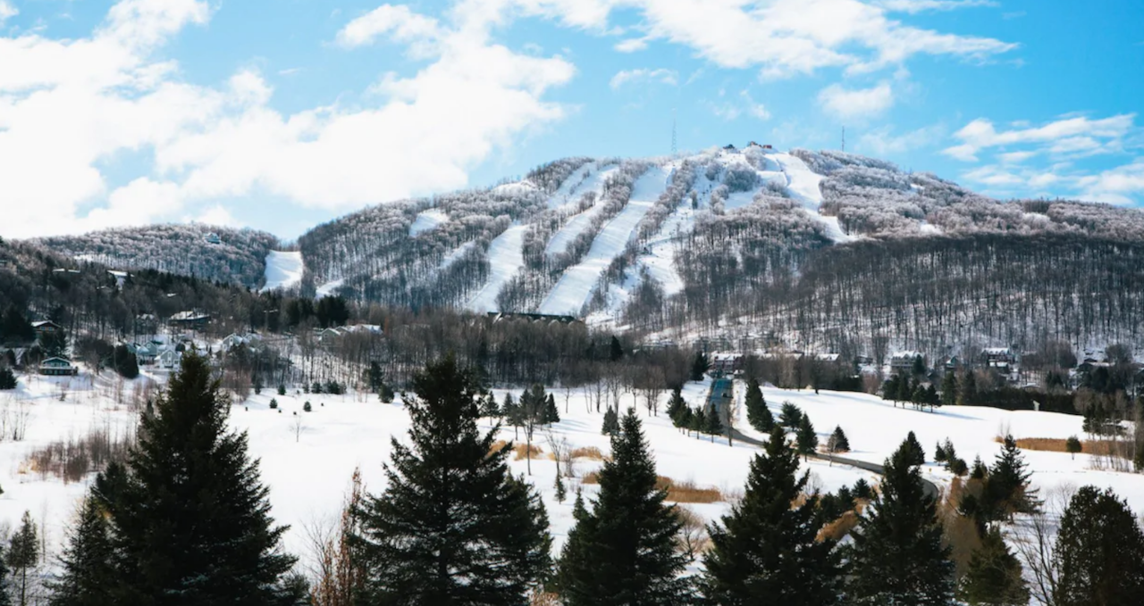 View from your balcony in winter