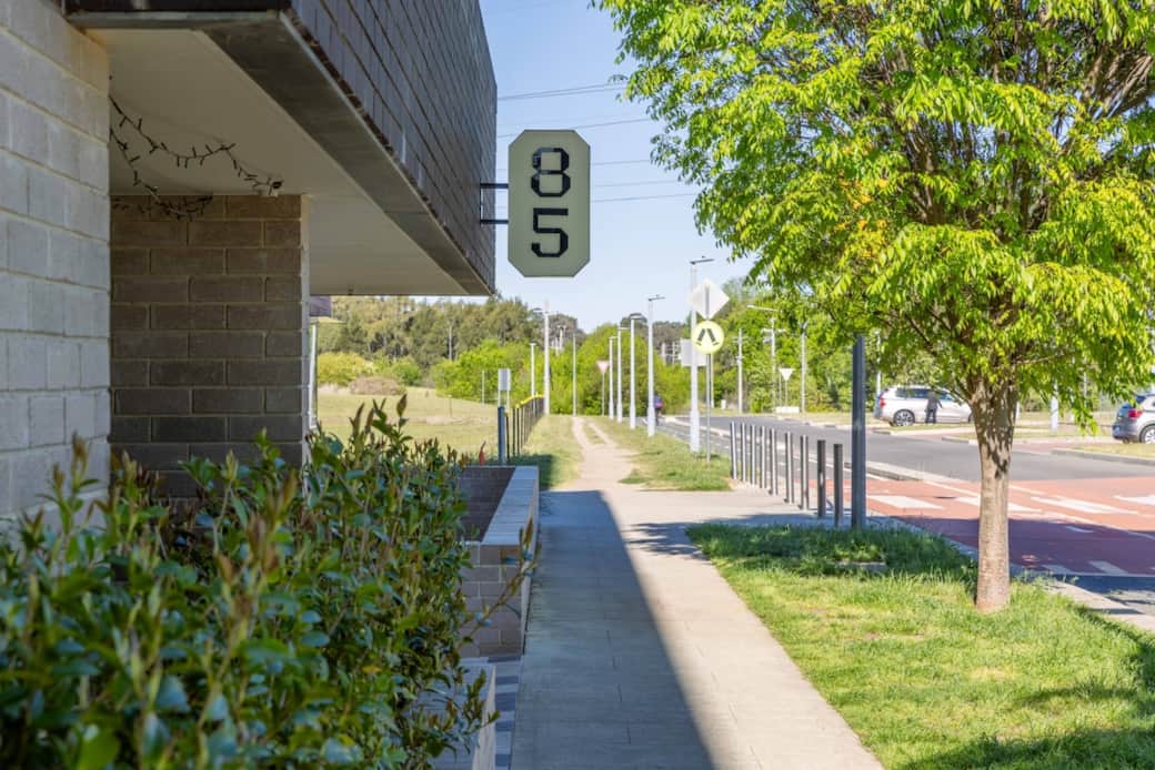 Our modern apartment building is nestled in a peaceful setting, offering a quiet retreat in the heart of nature.