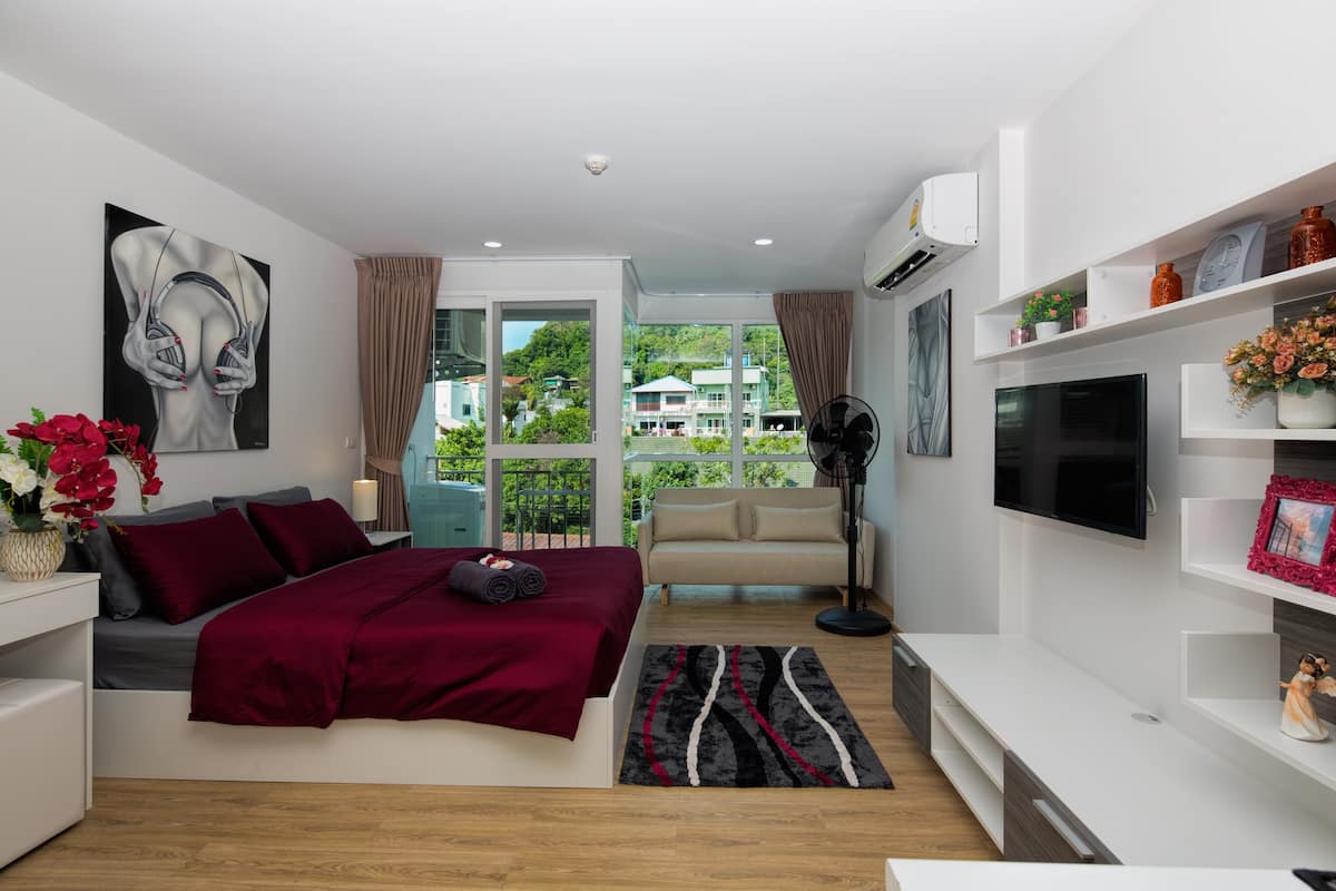 RK045 Exclusive Fully Equipped Studio @Kata, beach -900m