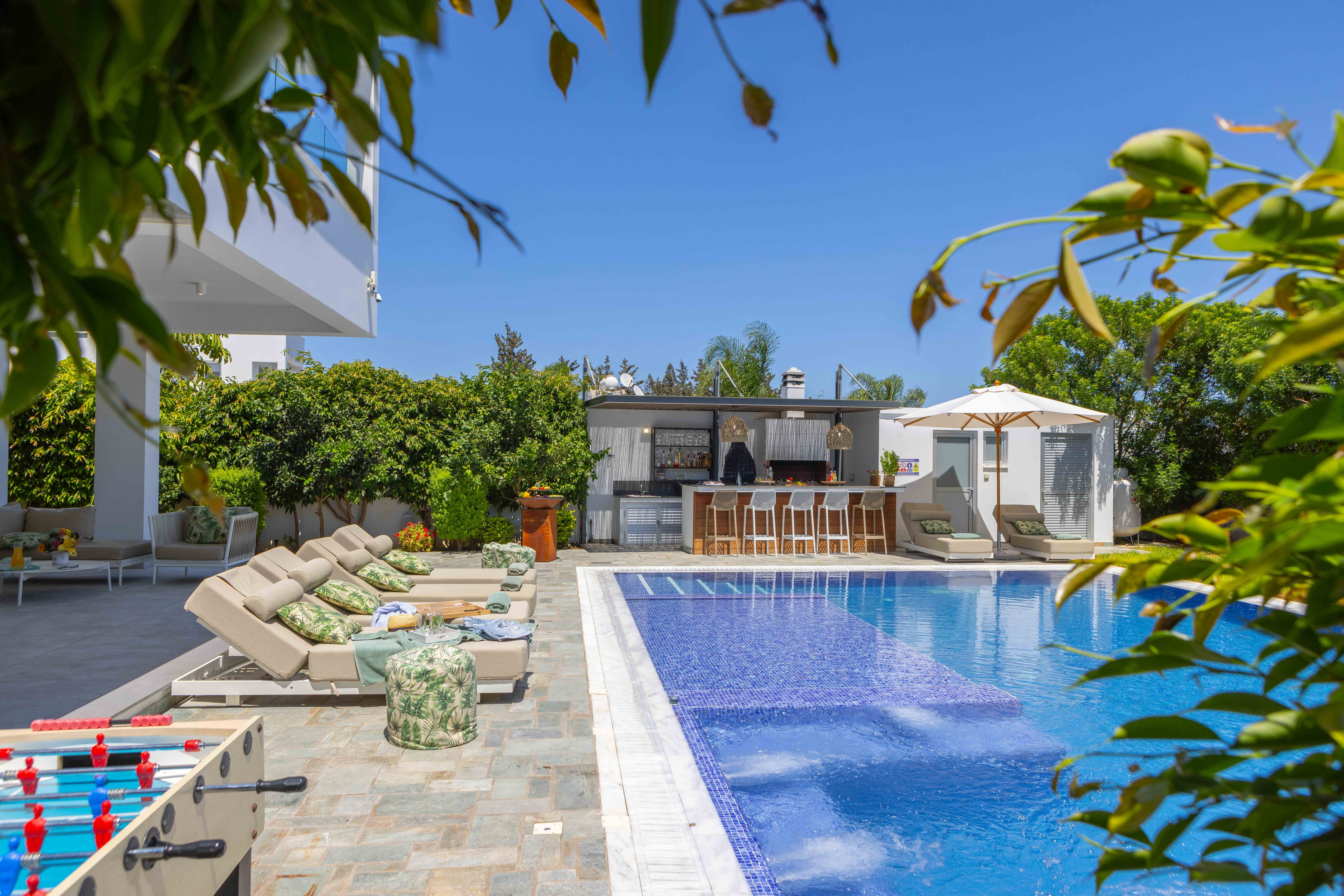 Green Haven Residences private pool and outdoor living area