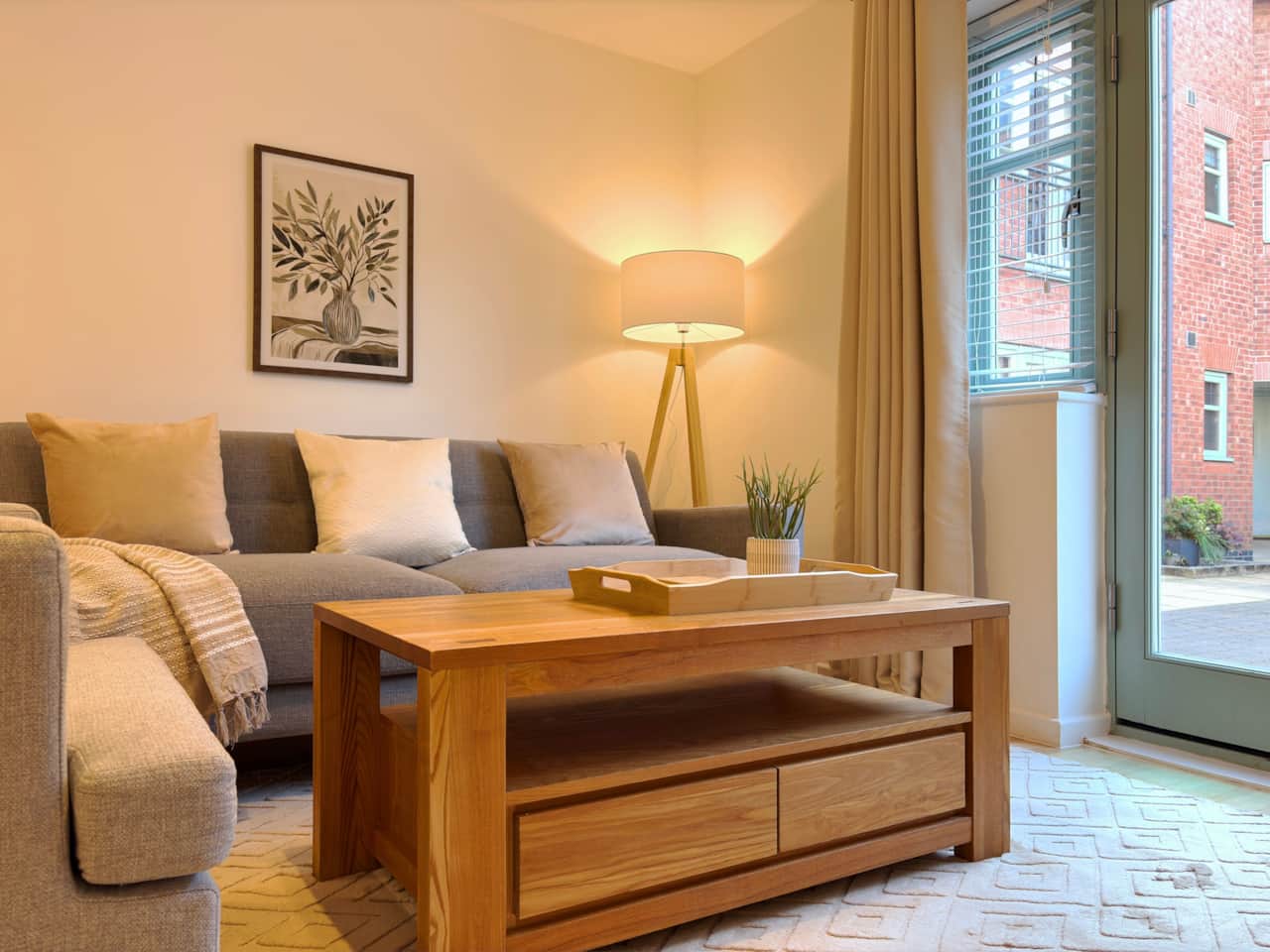 St Johns Courtyard Suite Living Room Sofa