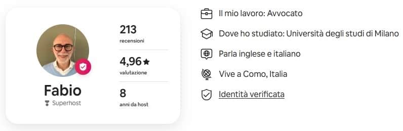 Certificazione SuperHost