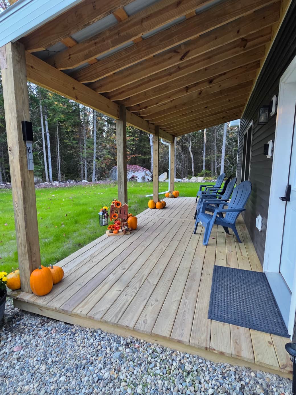 Covered Front porch with Seating Covered Front porch with Seating