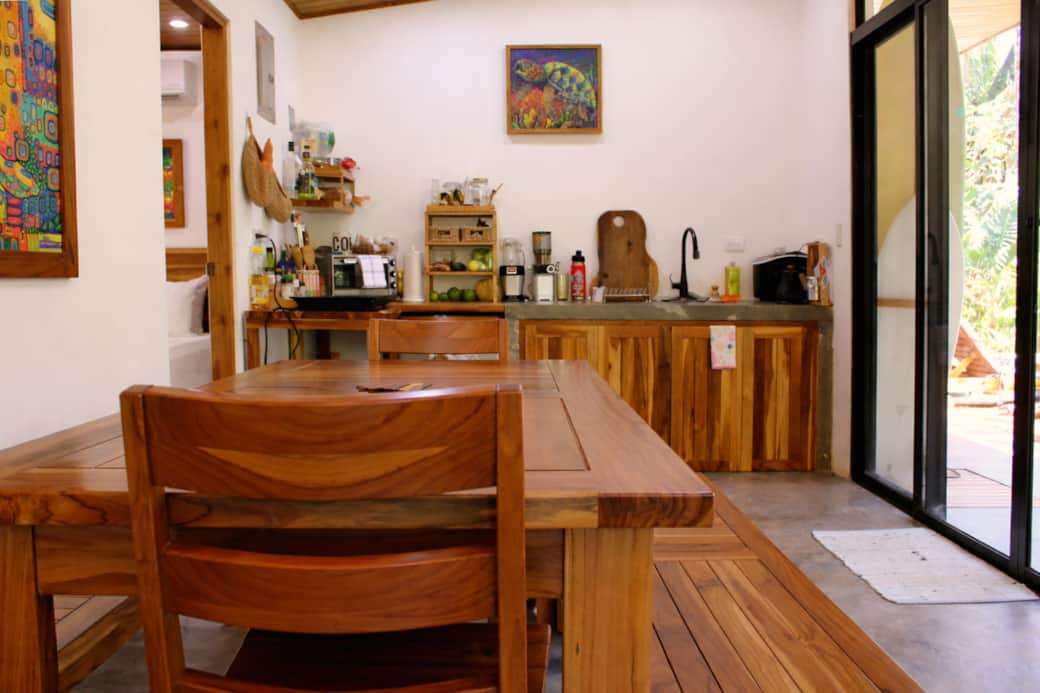 Turtle House Kitchenette and Dining Area Turtle House Kitchenette and Dining Area