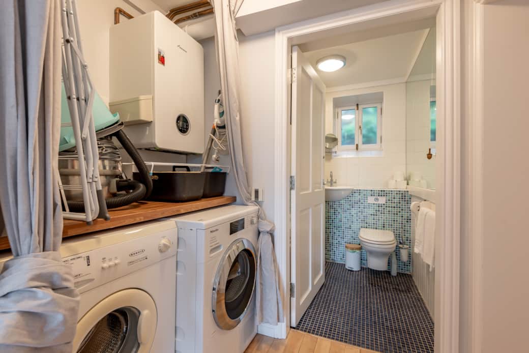 Utility Area with Washer & Dryer