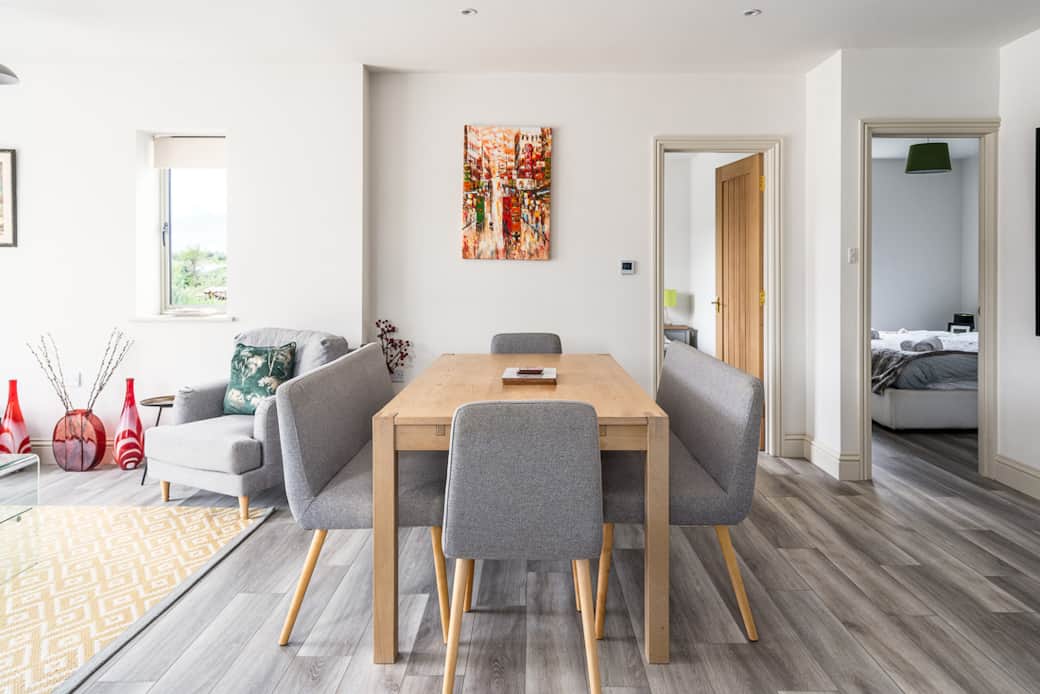 Dining Area seating up to 8 (The Hayloft)
