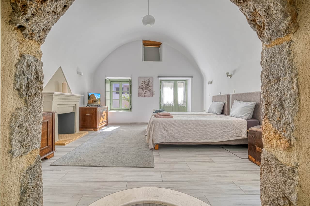 15 Schlafzimmer Steinbogen