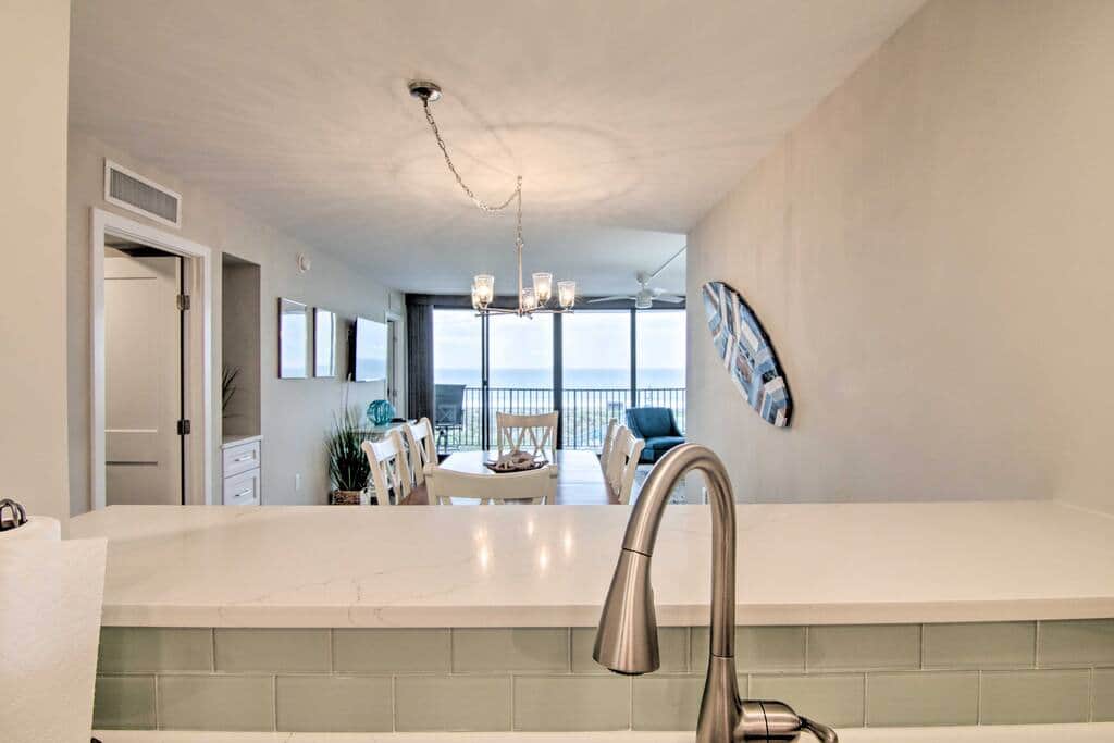 View from kitchen sink.