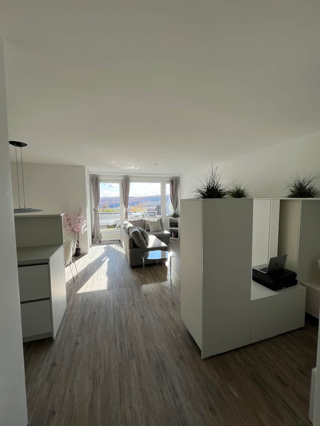 Blick in die Wohnung