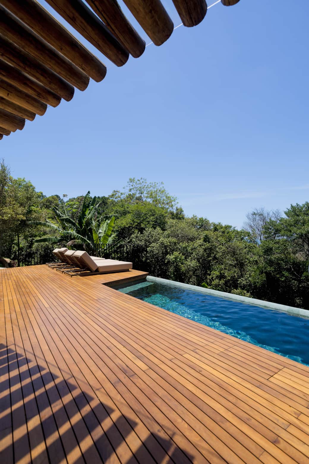 Terrace Deck with Jungle View Terrace Deck with Jungle View