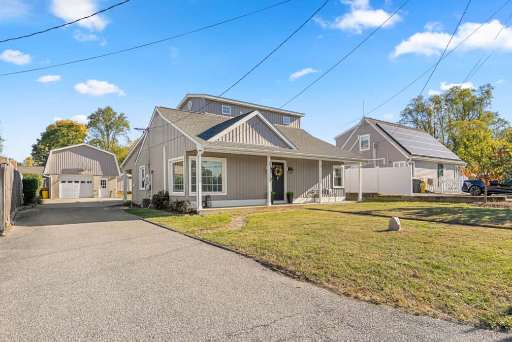 Ample Parking and a large yard
