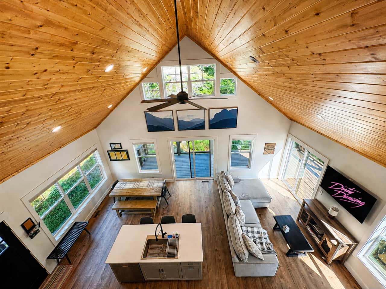 Main room from loft