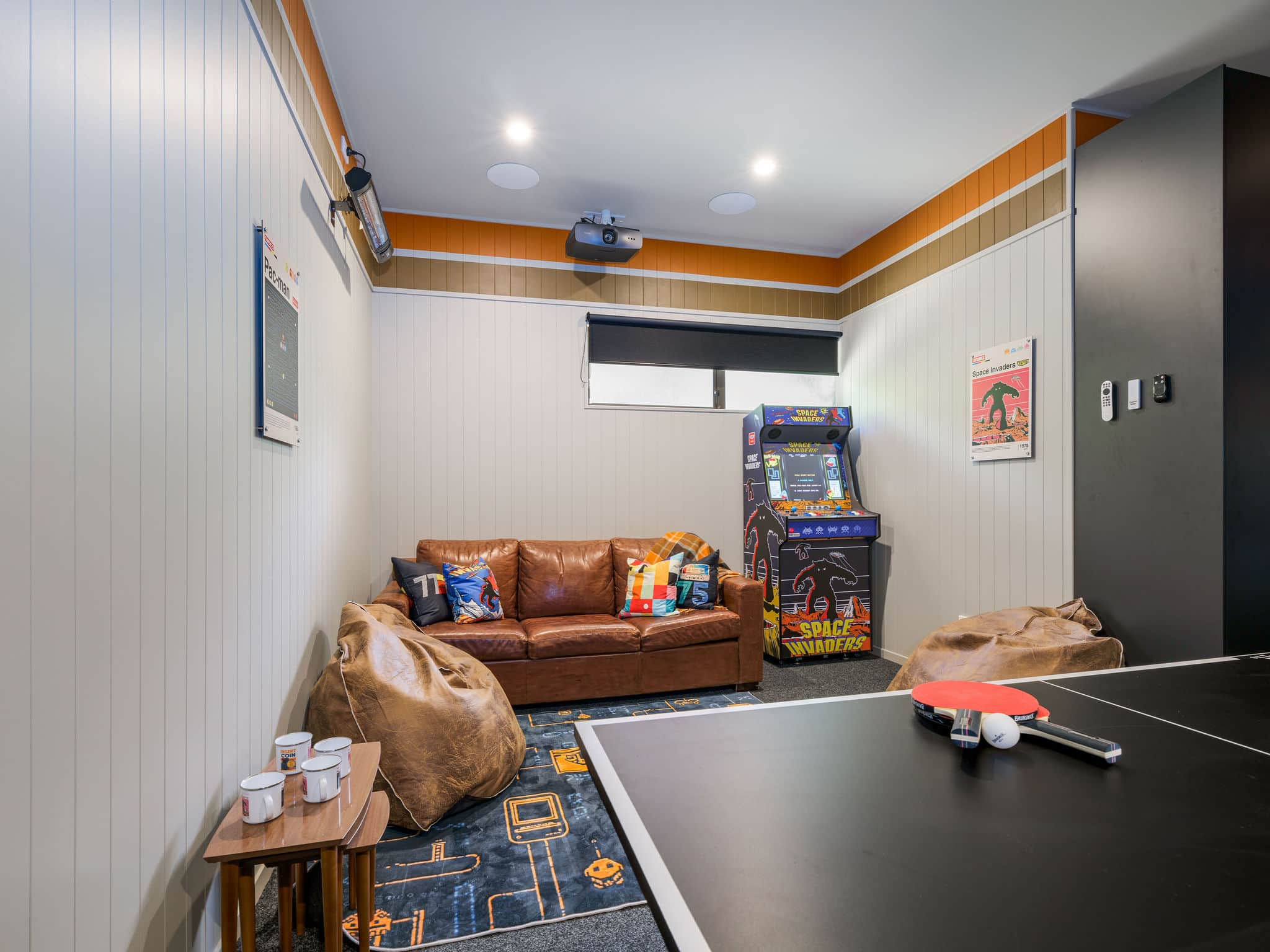 Home cinema that seats six