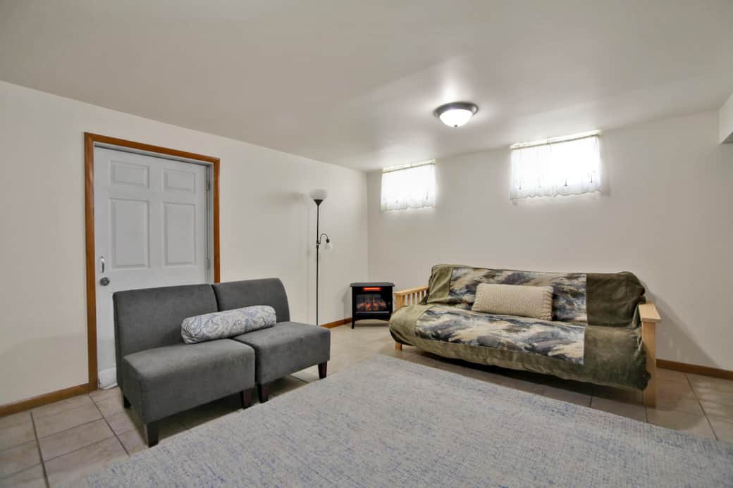 Basement Living Space