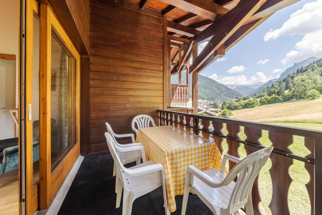 Balcony overlooking Pleney