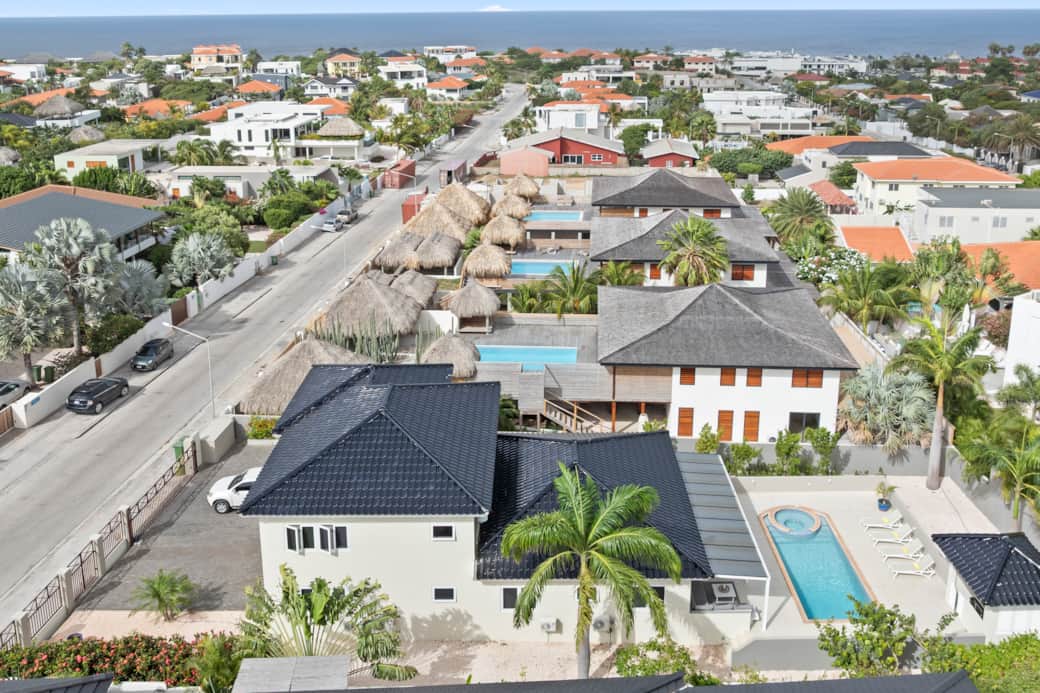 Overzichtsfoto villa Kaminda