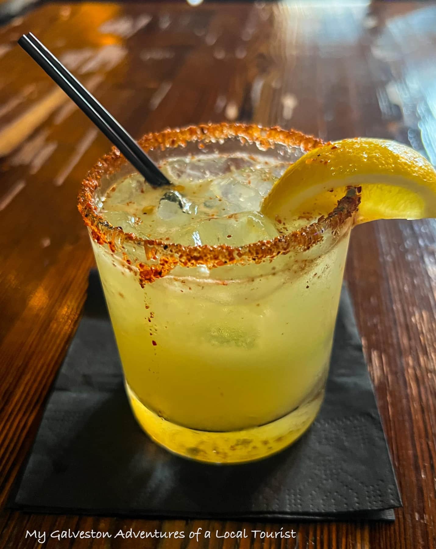 Hearsay on the Strand cocktail lounge in downtown Galveston Texas