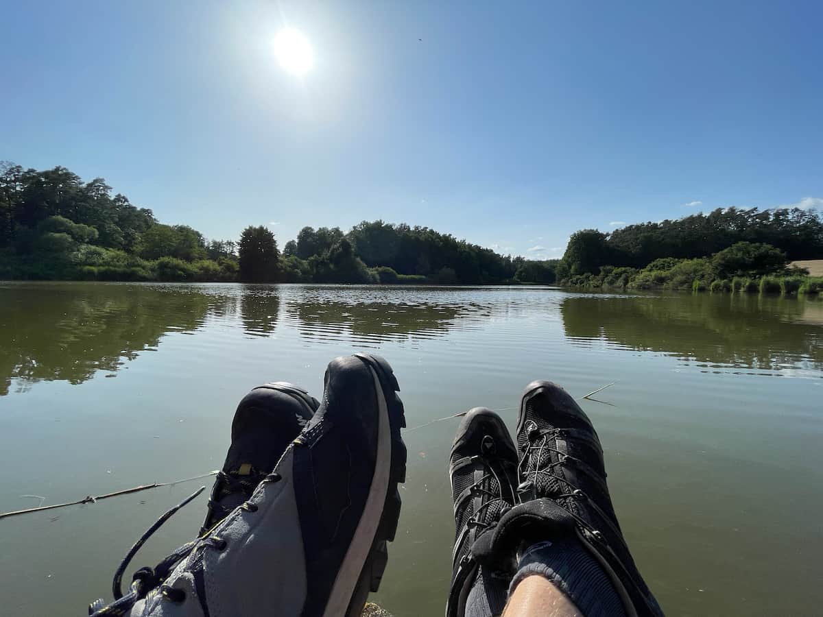 Pause am Froschteich Pause am Froschteich