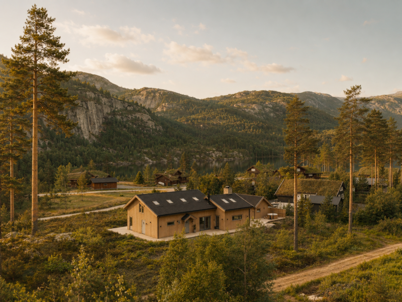 Villa Fell Fjord met sauna & jacuzzi