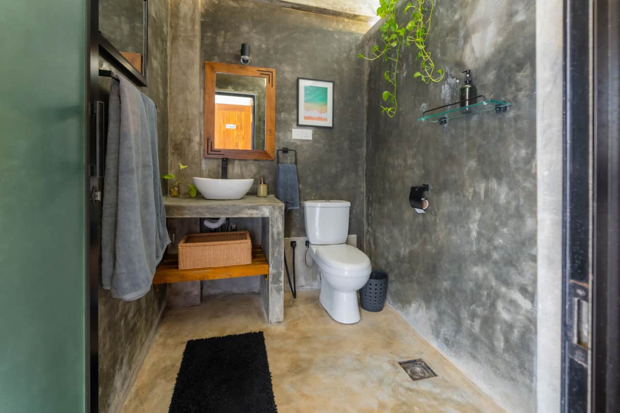 Open Air Bathroom