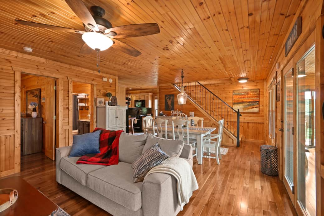 1st Floor Dining and Living Rooms