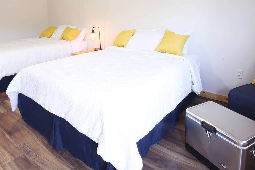 Two queen beds