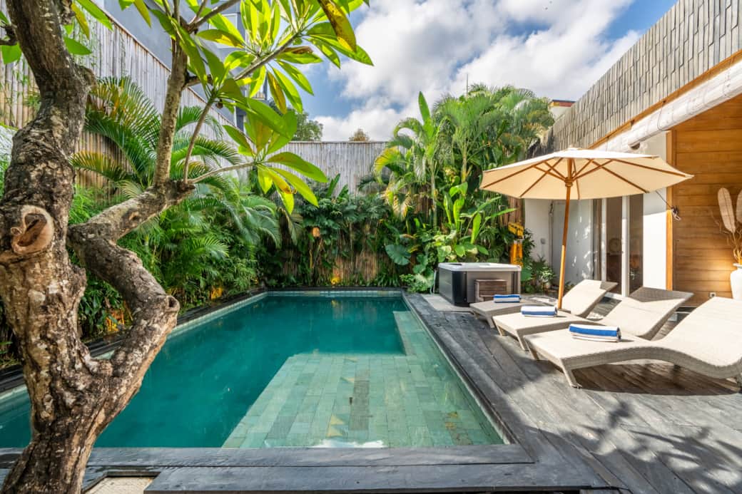 TOP Piscine vue 3 - Villa SHAKTI Canggu - BALI TOP Piscine vue 3 - Villa SHAKTI Canggu - BALI