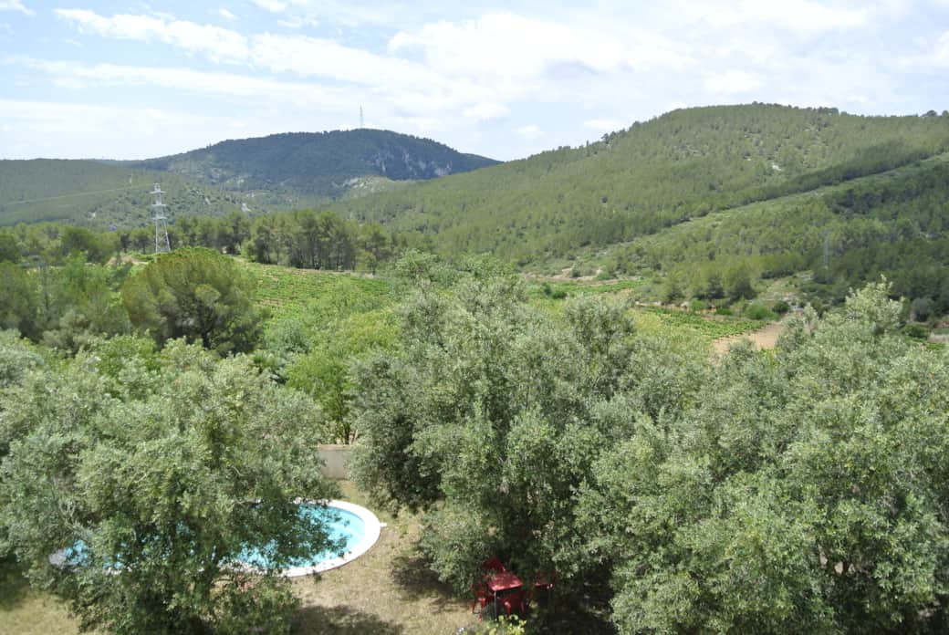 vista de la terraza