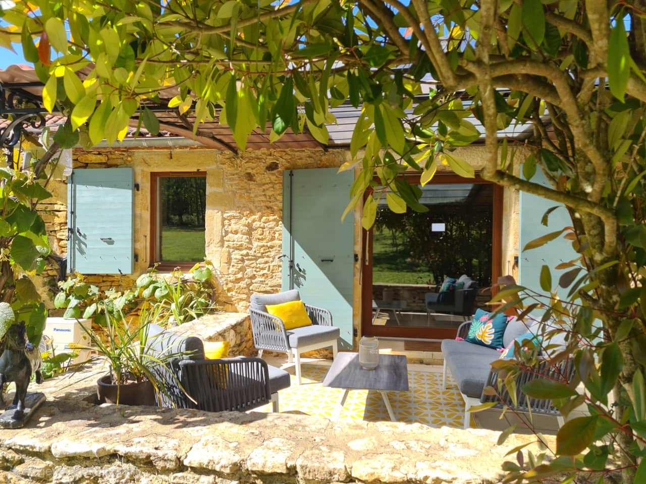 Privat terrasse