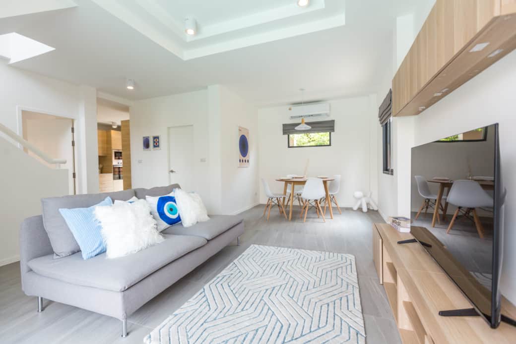 Open plan lounge