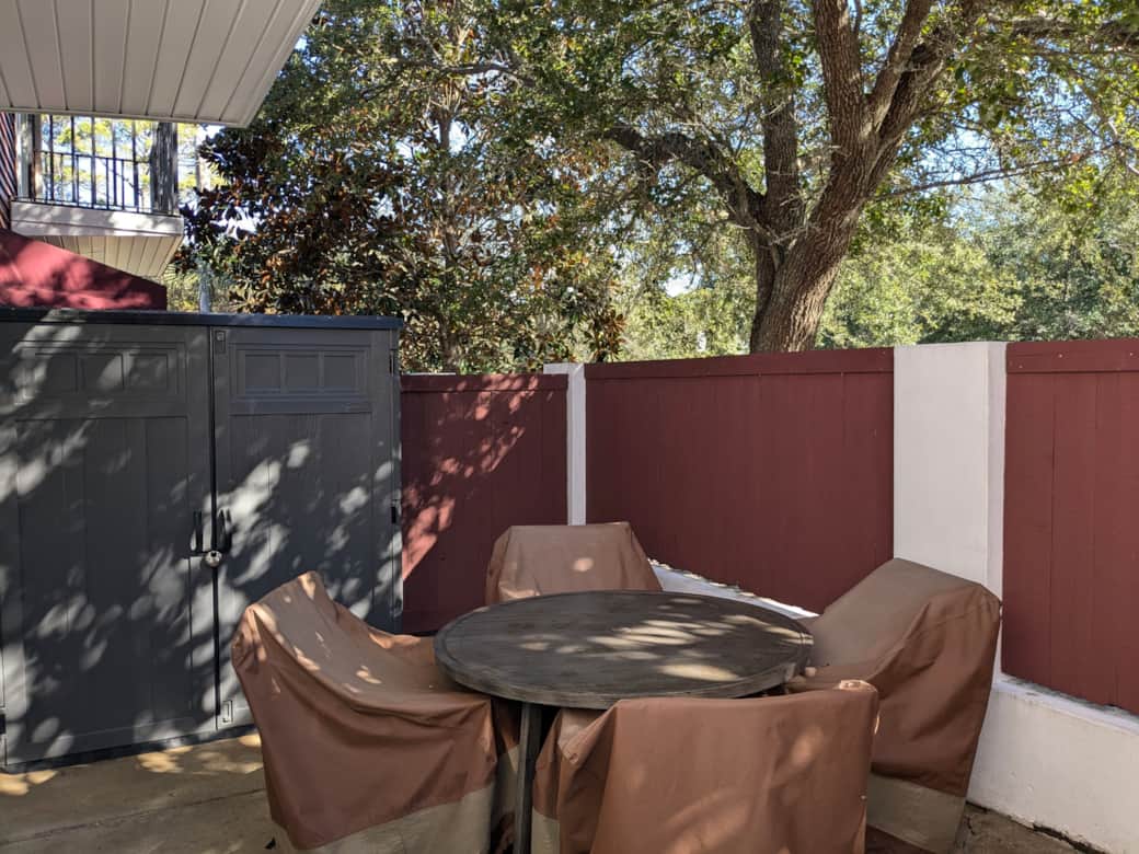 Fantastic private patio