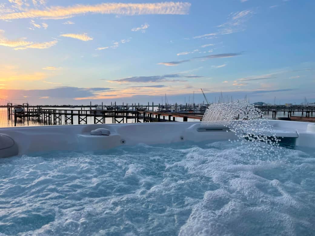 Hot Tub Sunrise