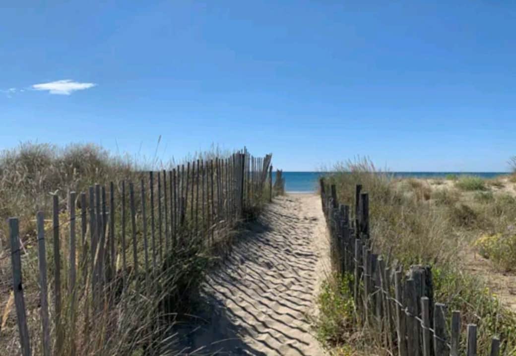 Accès plage