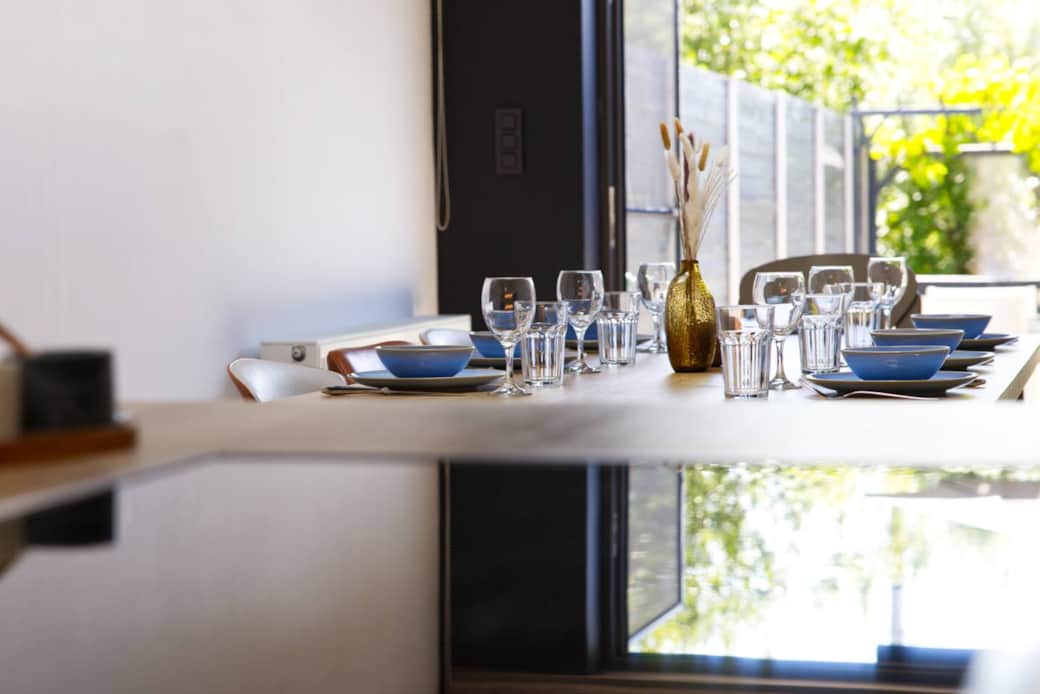 Table de la maison pour 8 personnes