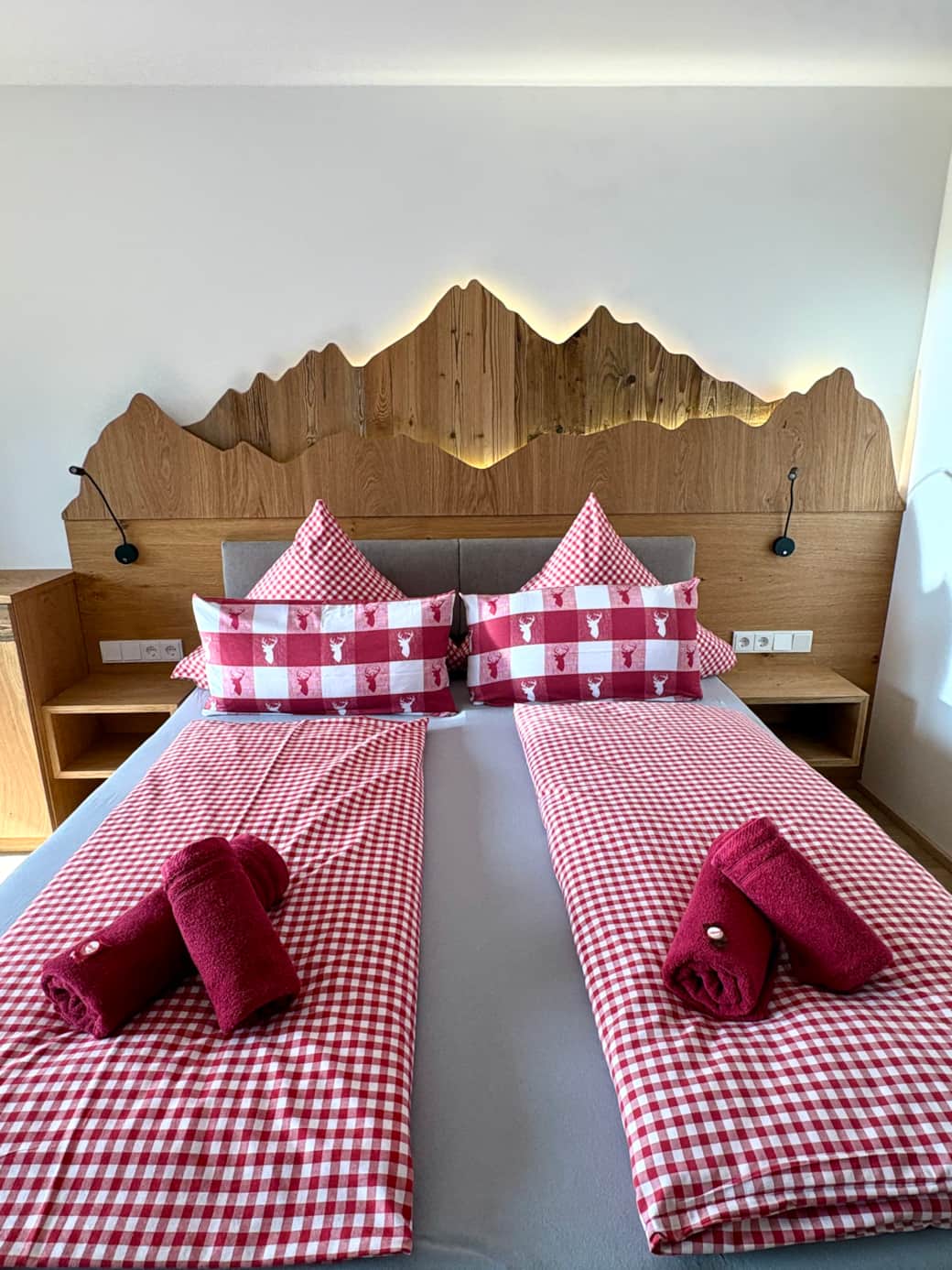 1.80m wide double bed