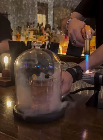 Tremont rooftop bar in downtown Galveston Texas