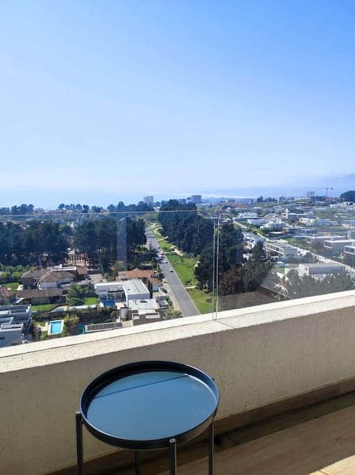 Terraza con vistas panorámicas 