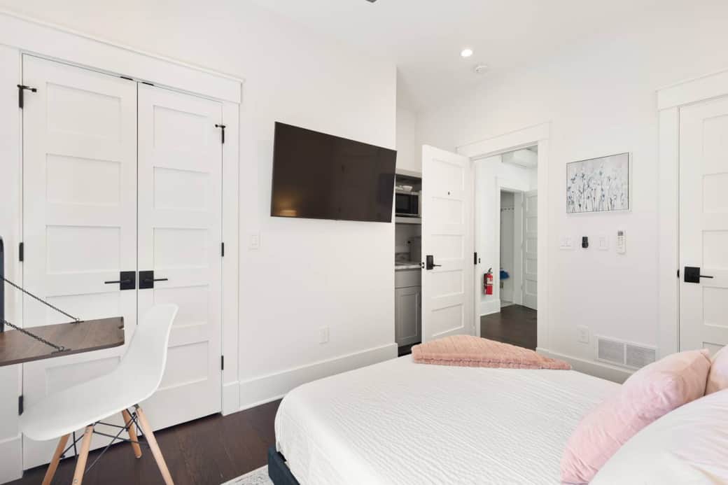 Bedroom Facing Bathroom