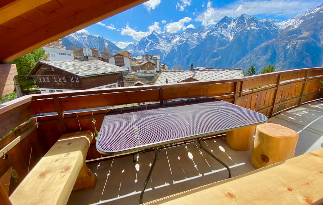 Balkon im Sommer Balkon im Sommer