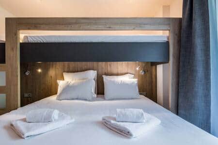Bedroom 2 - King size bed and single bed