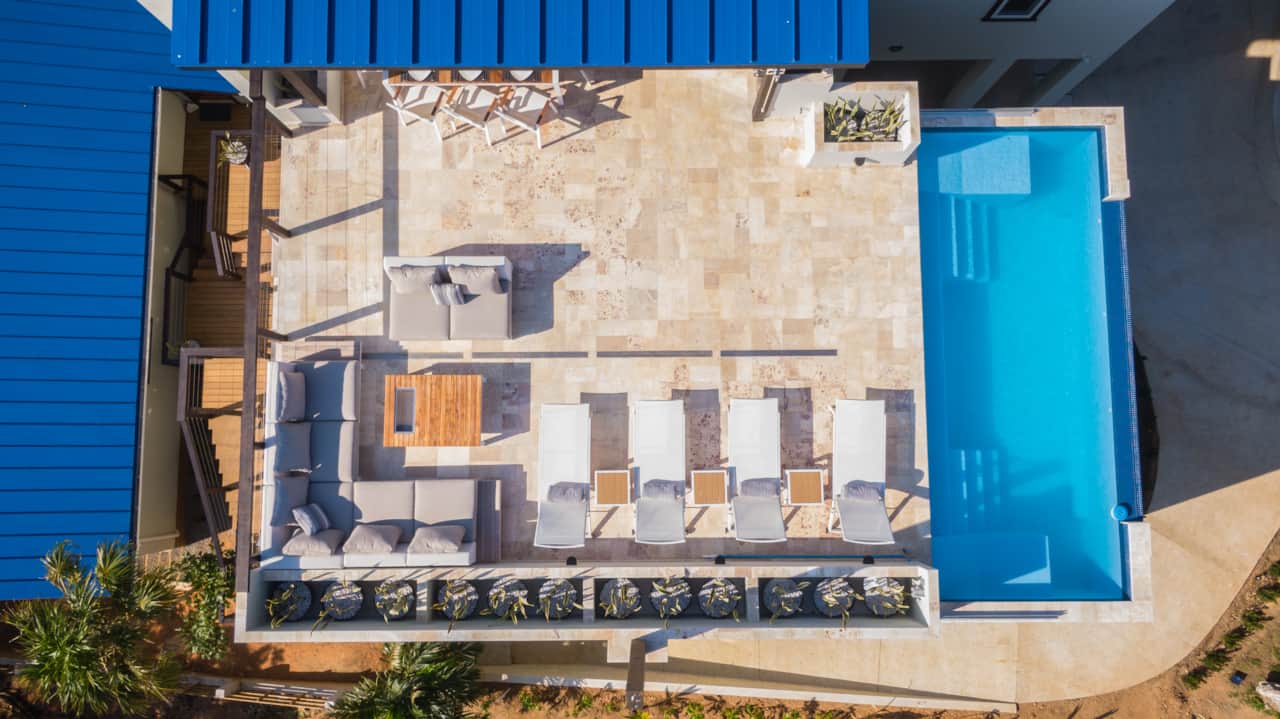 Grilling On Your Weber BBQ and Enjoying the Outdoor Dining, Lounging and Infinity Pool!